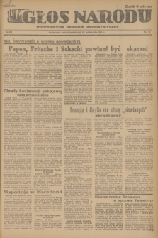 Głos Narodu : informacyjny dziennik demokratyczny. R.2, 1946, nr 235