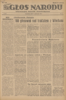 Głos Narodu : informacyjny dziennik demokratyczny. R.2, 1946, nr 239