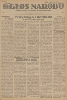 Głos Narodu : informacyjny dziennik demokratyczny. R.2, 1946, nr 242