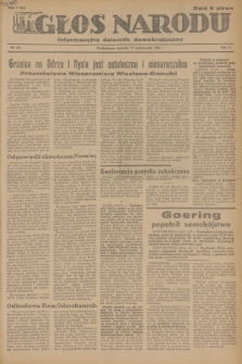 Głos Narodu : informacyjny dziennik demokratyczny. R.2, 1946, nr 244