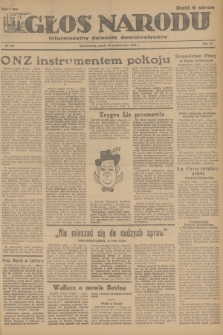 Głos Narodu : informacyjny dziennik demokratyczny. R.2, 1946, nr 252