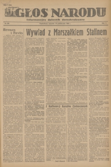 Głos Narodu : informacyjny dziennik demokratyczny. R.2, 1946, nr 256