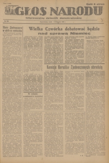Głos Narodu : informacyjny dziennik demokratyczny. R.2, 1946, nr 260