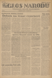 Głos Narodu : informacyjny dziennik demokratyczny. R.2, 1946, nr 261