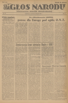 Głos Narodu : informacyjny dziennik demokratyczny. R.2, 1946, nr 273
