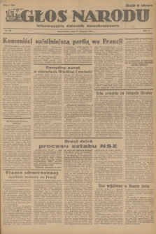 Głos Narodu : informacyjny dziennik demokratyczny. R.2, 1946, nr 278