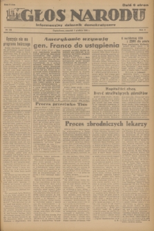 Głos Narodu : informacyjny dziennik demokratyczny. R.2, 1946, nr 285