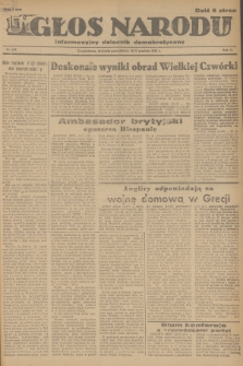 Głos Narodu : informacyjny dziennik demokratyczny. R.2, 1946, nr 294