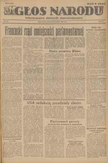 Głos Narodu : informacyjny dziennik demokratyczny. R.2, 1946, nr 297