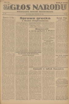 Głos Narodu : informacyjny dziennik demokratyczny. R.2, 1946, nr 298