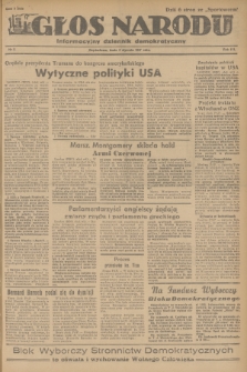 Głos Narodu : informacyjny dziennik demokratyczny. R.3, 1947, nr 5