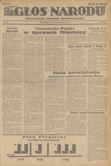 Głos Narodu : informacyjny dziennik demokratyczny. R.3, 1947, nr 21