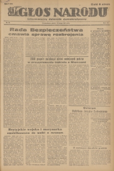 Głos Narodu : informacyjny dziennik demokratyczny. R.3, 1947, nr 38