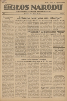Głos Narodu : informacyjny dziennik demokratyczny. R.3, 1947, nr 41