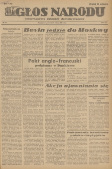 Głos Narodu : informacyjny dziennik demokratyczny. R.3, 1947, nr 55