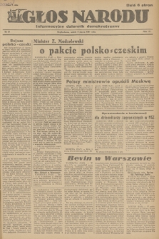 Głos Narodu : informacyjny dziennik demokratyczny. R.3, 1947, nr 57