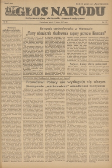 Głos Narodu : informacyjny dziennik demokratyczny. R.3, 1947, nr 59