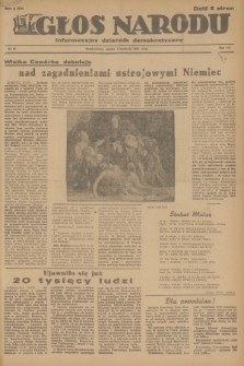 Głos Narodu : informacyjny dziennik demokratyczny. R.3, 1947, nr 81