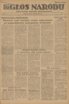 Głos Narodu : informacyjny dziennik demokratyczny. R.3, 1947, nr 84