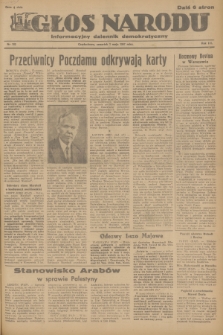 Głos Narodu : informacyjny dziennik demokratyczny. R.3, 1947, nr 102