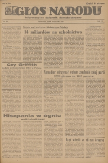 Głos Narodu : informacyjny dziennik demokratyczny. R.3, 1947, nr 109