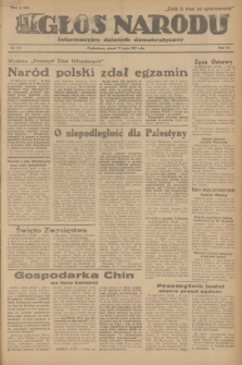 Głos Narodu : informacyjny dziennik demokratyczny. R.3, 1947, nr 112