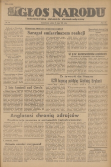 Głos Narodu : informacyjny dziennik demokratyczny. R.3, 1947, nr 121