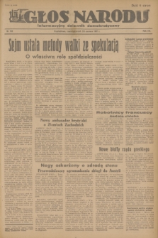 Głos Narodu : informacyjny dziennik demokratyczny. R.3, 1947, nr 130