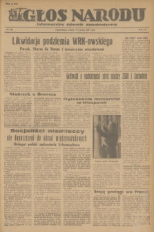 Głos Narodu : informacyjny dziennik demokratyczny. R.3, 1947, nr 133