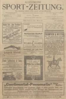 Allgemeine Sport-Zeitung : Wochenschrift für alle Sportzweige. Jg.25, 1904, No. 10
