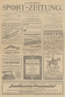 Allgemeine Sport-Zeitung : Wochenschrift für alle Sportzweige. Jg.25, 1904, No. 39