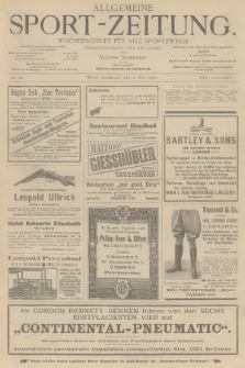 Allgemeine Sport-Zeitung : Wochenschrift für alle Sportzweige. Jg.25, 1904, No. 53