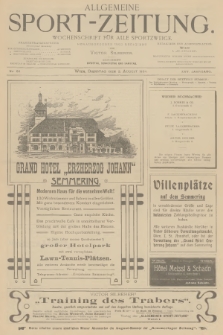 Allgemeine Sport-Zeitung : Wochenschrift für alle Sportzweige. Jg.25, 1904, No. 66