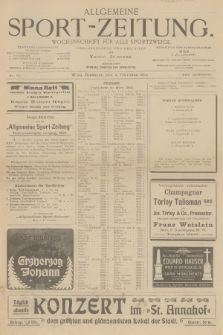 Allgemeine Sport-Zeitung : Wochenschrift für alle Sportzweige. Jg.25, 1904, No. 92