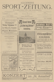Allgemeine Sport-Zeitung : Wochenschrift für alle Sportzweige. Jg.25, 1904, No. 99