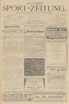 Allgemeine Sport-Zeitung : Wochenschrift für alle Sportzweige. Jg.25, 1904, No. 107
