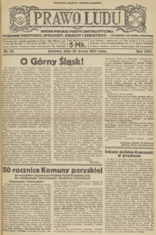 Prawo Ludu : organ Polskiej Partyi Socyalistycznej : tygodnik polityczny, społeczny, rolniczy i oświatowy. R.22, 1921, nr  12 dod.