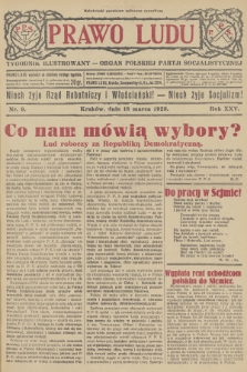 Prawo Ludu : tygodnik ilustrowany : Organ Polskiej Partji Socjalistycznej. R.25, 1928, nr  9