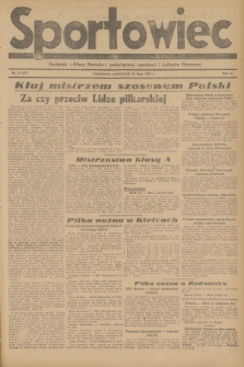 Sportowiec : dodatek „Głosu Narodu” poświęcony sportowi i kulturze fizycznej. R.2, 1946, nr 14(21)