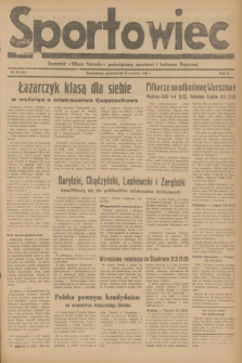 Sportowiec : dodatek „Głosu Narodu” poświęcony sportowi i kulturze fizycznej. R.2, 1946, nr 24(31)