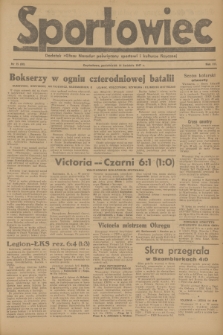 Sportowiec : dodatek „Głosu Narodu” poświęcony sportowi i kulturze fizycznej. R.3, 1947, nr 15(60)