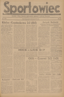 Sportowiec : dodatek „Głosu Narodu” poświęcony sportowi i kulturze fizycznej. R.3, 1947, nr 18(63)