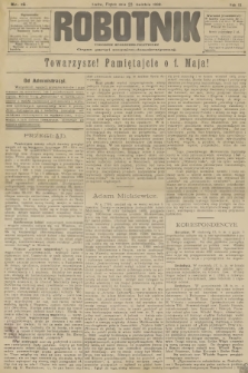 Robotnik : tygodnik społeczno-polityczny : organ partyi socyalno-demokratycznej. R.9, 1898, nr 16