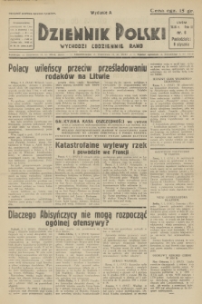Dziennik Polski : wychodzi codziennie rano. R.2, 1936, nr 6