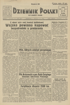 Dziennik Polski : wychodzi rano. R.2, 1936, nr 15