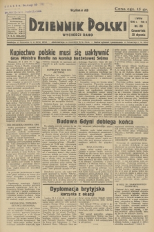 Dziennik Polski : wychodzi rano. R.2, 1936, nr 30