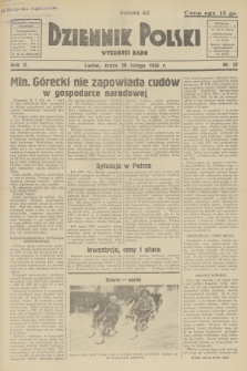 Dziennik Polski : wychodzi rano. R.2, 1936, nr 57