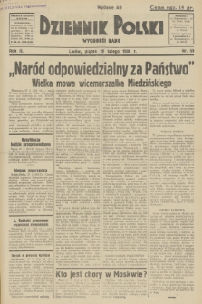 Dziennik Polski : wychodzi rano. R.2, 1936, nr 59