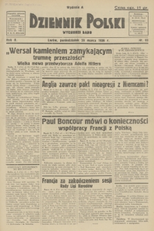 Dziennik Polski : wychodzi rano. R.2, 1936, nr 83