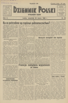 Dziennik Polski : wychodzi rano. R.2, 1936, nr 86